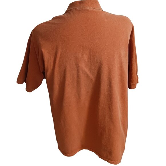 Men's Vtg 90's Red Dirt Moab Utah Embroidered Polo Shirt XL Gildan Cotton - Picture 5 of 6